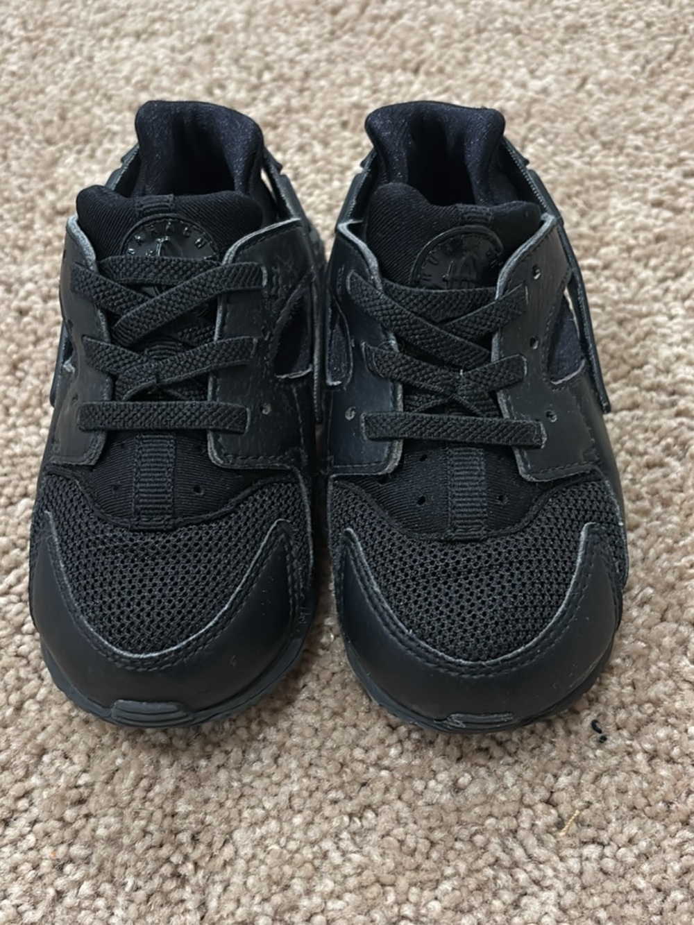 Nike Kids Black Huarache